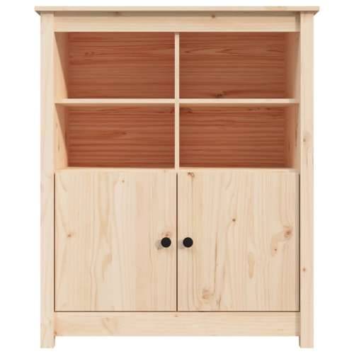Komoda 83 x 41,5 x 100 cm od masivne borovine - Prirodna 1 Cijena