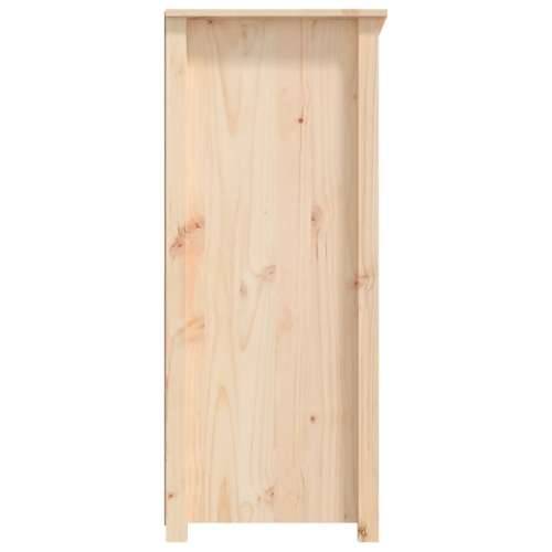 Komoda 83 x 41,5 x 100 cm od masivne borovine - Prirodna 1 Cijena