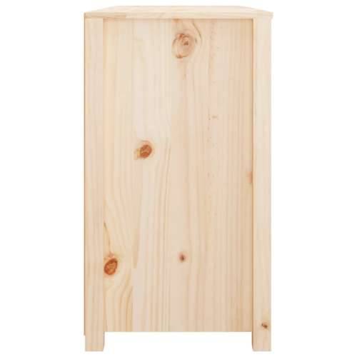 Bočni ormarić 100 x 40 x 72 cm od masivne borovine - Prirodna 100 x 40 x 72 cm 1 Cijena