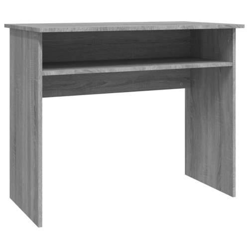 Radni stol boja hrasta sonome 90 x 50 x 74 cm konstruirano drvo  - Sivi hrast sonoma Cijena