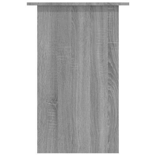 Radni stol boja hrasta sonome 90 x 50 x 74 cm konstruirano drvo  - Sivi hrast sonoma Cijena
