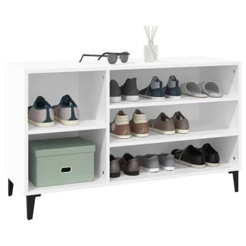 Ormarić za cipele bijeli 102 x 36 x 60 cm od konstruiranog drva - Bijela 1 Cijena