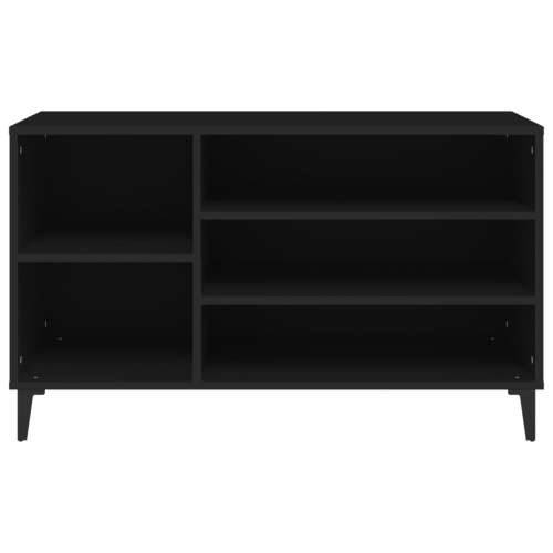 Ormarić za cipele crni 102 x 36 x 60 cm od konstruiranog drva - Crna 1 Cijena