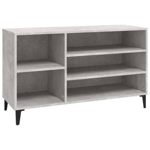Ormarić za cipele boja betona 102x36x60 cm konstruirano drvo - Beton siva 1 Cijena