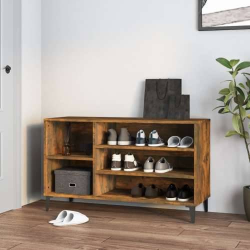 Ormarić za cipele boja hrasta 102x36x60 cm konstruirano drvo - Dimljeni hrast 1 Cijena