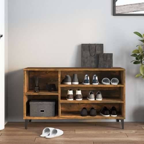 Ormarić za cipele boja hrasta 102x36x60 cm konstruirano drvo - Dimljeni hrast 1 Cijena