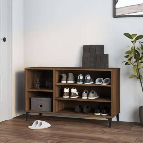 Ormarić za cipele boja hrasta 102x36x60 cm konstruirano drvo - Smeđi hrast 1 Cijena