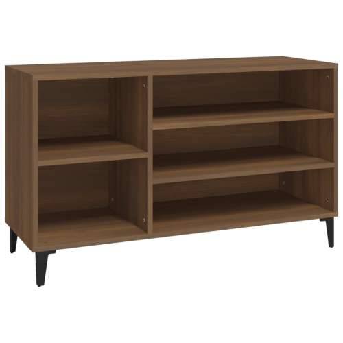 Ormarić za cipele boja hrasta 102x36x60 cm konstruirano drvo - Smeđi hrast 1 Cijena