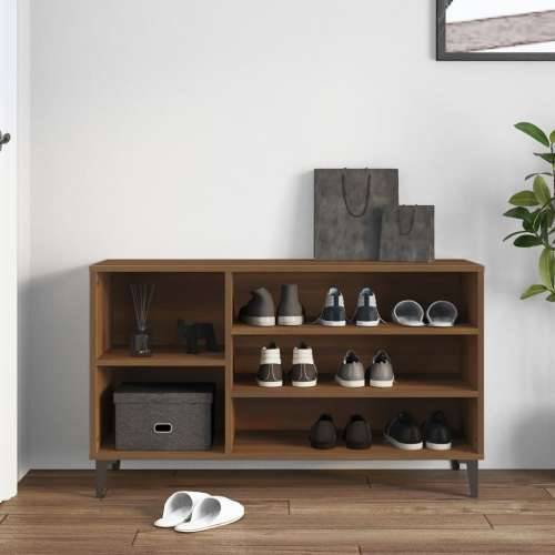 Ormarić za cipele boja hrasta 102x36x60 cm konstruirano drvo - Smeđi hrast 1 Cijena