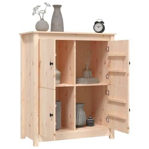 Komoda 83 x 41,5 x 100 cm od masivne borovine - Prirodna 1 Cijena