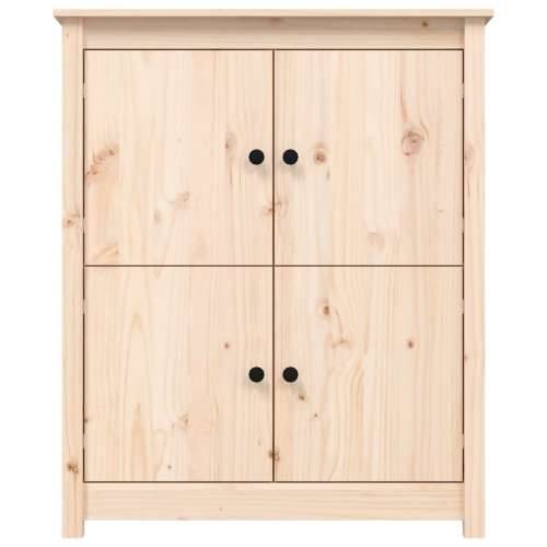 Komoda 83 x 41,5 x 100 cm od masivne borovine - Prirodna 1 Cijena