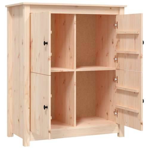 Komoda 83 x 41,5 x 100 cm od masivne borovine - Prirodna 1 Cijena