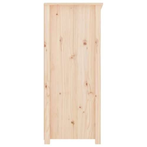 Komoda 83 x 41,5 x 100 cm od masivne borovine - Prirodna 1 Cijena