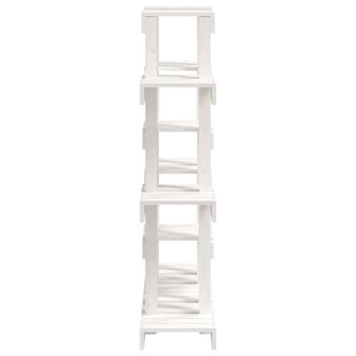 Stalak za biljke bijeli 104,5 x 25 x 109,5 cm masivna borovina - Bijela 104.5 x 25 x 109.5 cm 1 Cijena