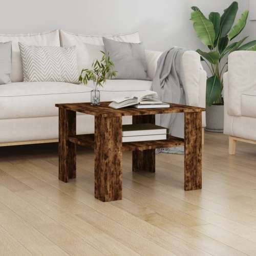 Stolić za kavu boja hrasta 60x60x42 cm od konstruiranog drva