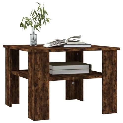 Stolić za kavu boja hrasta 60x60x42 cm od konstruiranog drva Cijena