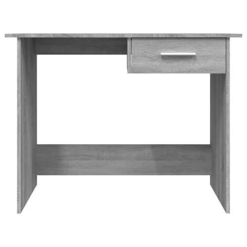 Radni stol boja hrasta sonome 100x50x76 cm konstruirano drvo - Sivi hrast sonoma Cijena