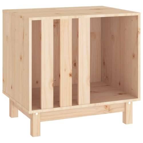 Kućica za pse 60 x 45 x 57 cm od masivne borovine - Prirodna 60 x 45 x 57 cm Cijena