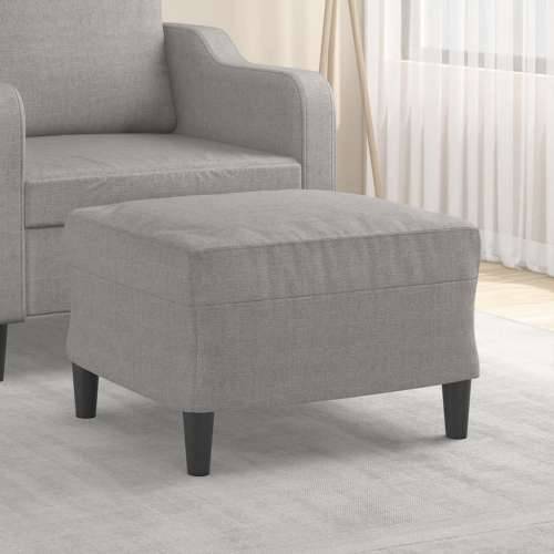 Tabure svjetlosivi 60 x 50 x 41 cm od tkanine - Svjetlosiva 60 x 50 x 41 cm 1 Cijena