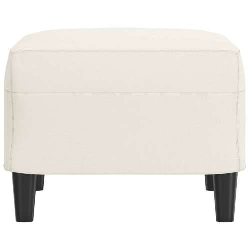 Tabure krem 60 x 50 x 41 cm od umjetne kože - Krema 60 x 50 x 41 cm 1 Cijena