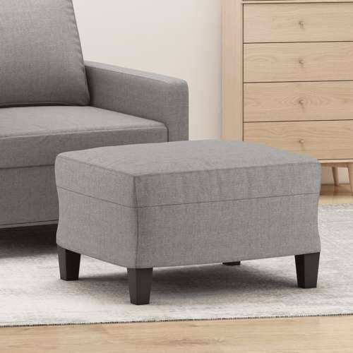 Tabure svjetlosivi 60 x 50 x 41 cm od tkanine - Svjetlosiva 60 x 50 x 41 cm 1 Cijena