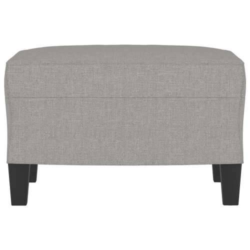 Tabure svjetlosivi 60 x 50 x 41 cm od tkanine - Svjetlosiva 60 x 50 x 41 cm 1 Cijena