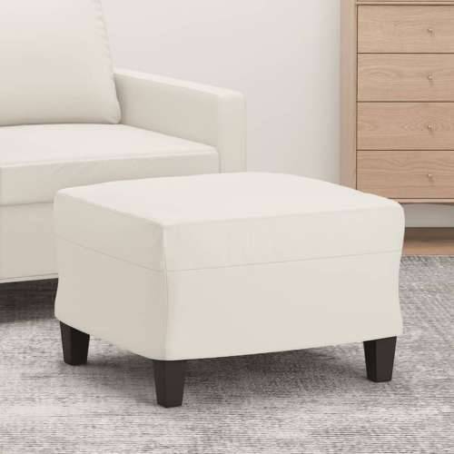 Tabure krem 60 x 50 x 41 cm od umjetne kože - Krema 60 x 50 x 41 cm 1 Cijena