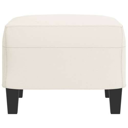 Tabure krem 60 x 50 x 41 cm od umjetne kože - Krema 60 x 50 x 41 cm 1 Cijena