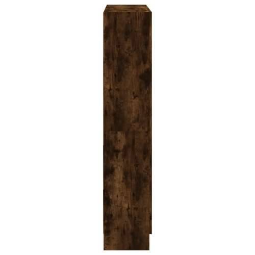 Ormarić za knjige boja dimljenog hrasta 82,5x30,5x150 cm drveni - Dimljeni hrast 1 150 cm Cijena