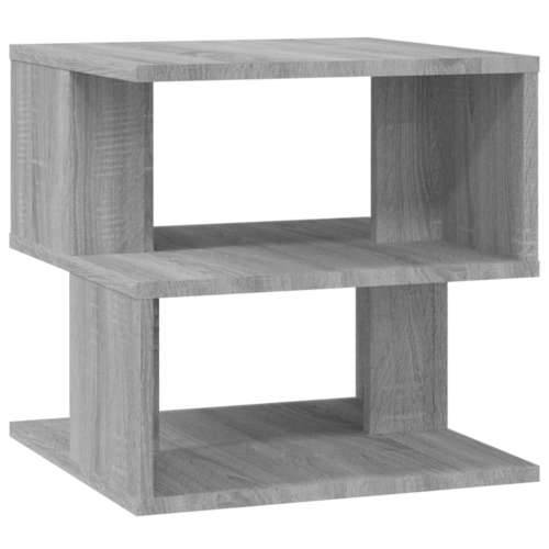 Bočni stolić boja sivog hrasta 40x40x40 cm konstruirano drvo - Sivi hrast sonoma 1 Cijena