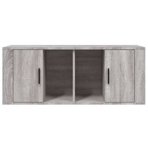 TV ormarić boja hrasta sonome 100x35x40 cm konstruirano drvo - Sivi hrast sonoma 1 Cijena