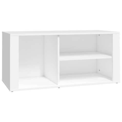 Ormarić za cipele bijeli 100 x 35 x 45 cm od konstruiranog drva - Bijela 1 Cijena