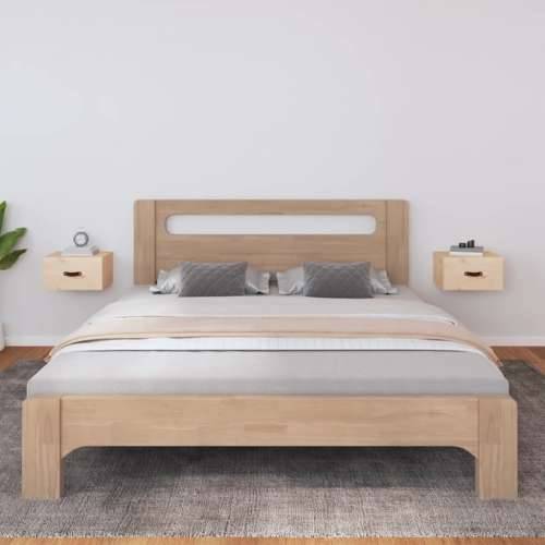 Zidni noćni ormarići 2 kom 40 x 29,5 x 22 cm - Prirodna 2 1 Cijena