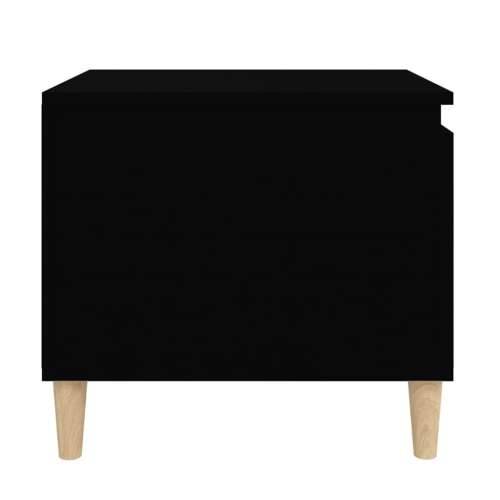 Stolić za kavu crni 100 x 50 x 45 cm od konstruiranog drva - Crna 1 Cijena
