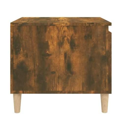 Stolić za kavu boja hrasta 100x50x45 cm konstruirano drvo - Dimljeni hrast 1 Cijena