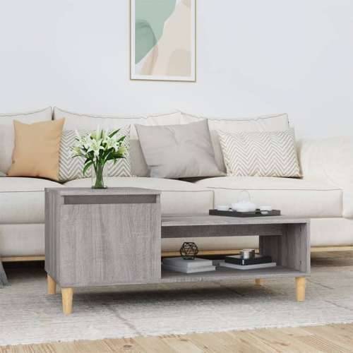Stolić za kavu boja sivog hrasta 100x50x45 cm konstruirano drvo - Sivi hrast sonoma 1 Cijena