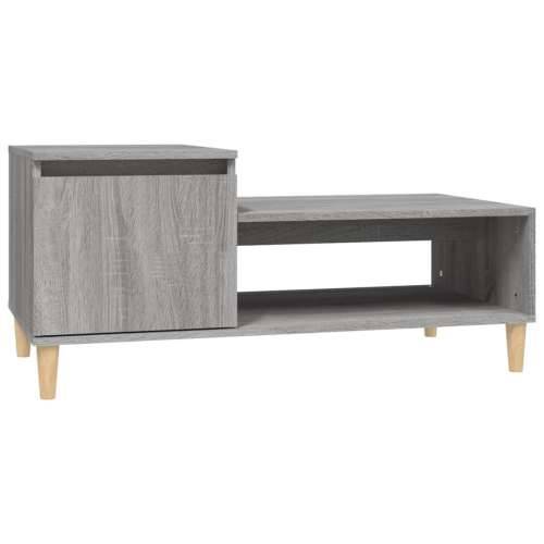 Stolić za kavu boja sivog hrasta 100x50x45 cm konstruirano drvo - Sivi hrast sonoma 1 Cijena