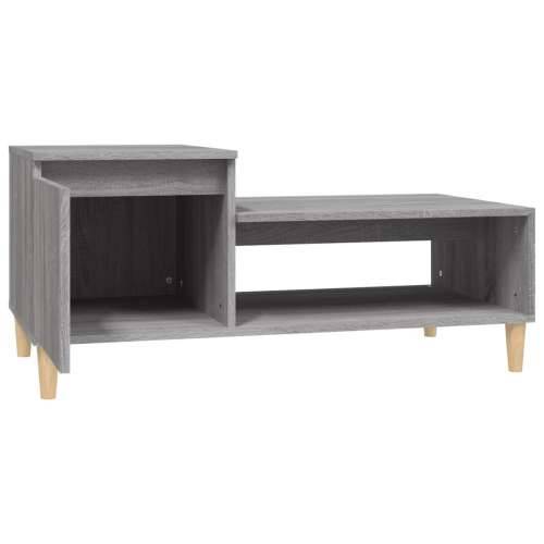 Stolić za kavu boja sivog hrasta 100x50x45 cm konstruirano drvo - Sivi hrast sonoma 1 Cijena