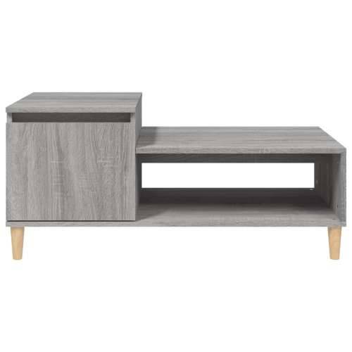 Stolić za kavu boja sivog hrasta 100x50x45 cm konstruirano drvo - Sivi hrast sonoma 1 Cijena