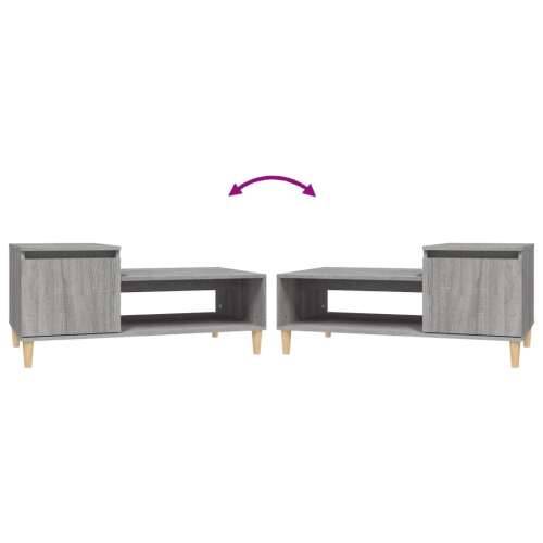 Stolić za kavu boja sivog hrasta 100x50x45 cm konstruirano drvo - Sivi hrast sonoma 1 Cijena