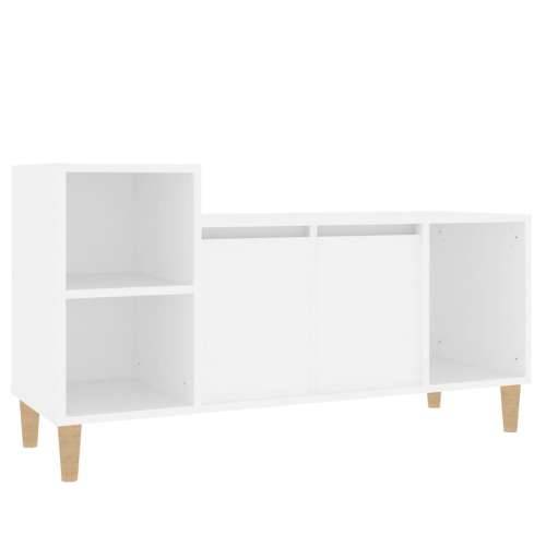 TV ormarić bijeli 100 x 35 x 55 cm od konstruiranog drva - Bijela 1 Cijena