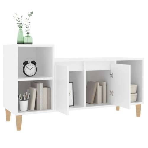 TV ormarić bijeli 100 x 35 x 55 cm od konstruiranog drva - Bijela 1 Cijena