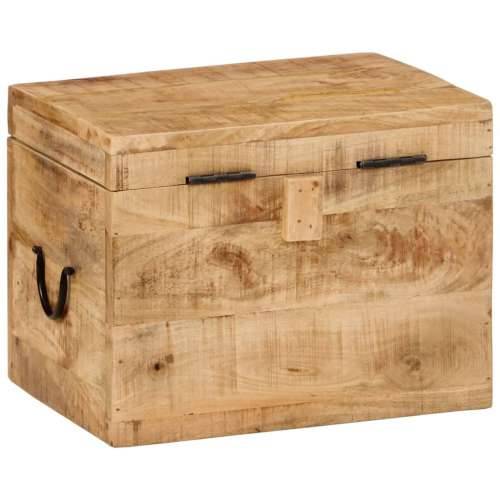 Kutija za pohranu 39 x 28 x 31 cm od masivnog drva manga - 1 masivno drvo manga Cijena