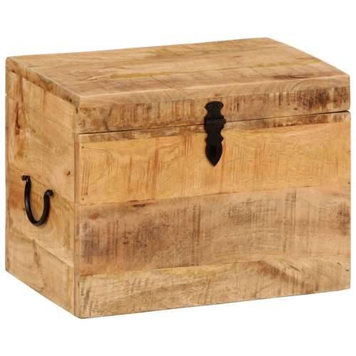 Kutija za pohranu 39 x 28 x 31 cm od masivnog drva manga - 1 masivno drvo manga Cijena