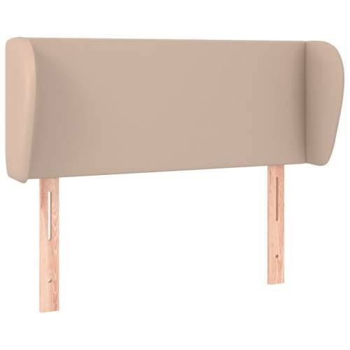 Uzglavlje s ušima boja cappuccina 103x23x78/88 cm umjetna koža - Boja cappuccina 103 x 23 x 78/88 cm 1 Cijena