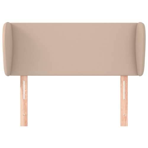 Uzglavlje s ušima boja cappuccina 103x23x78/88 cm umjetna koža - Boja cappuccina 103 x 23 x 78/88 cm 1 Cijena