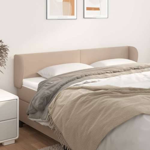 Uzglavlje s ušima boja cappuccina 163x23x78/88 cm umjetna koža - Boja cappuccina 163 x 23 x 78/88 cm 1 Cijena