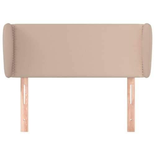 Uzglavlje s ušima boja cappuccina 83x23x78/88 cm umjetna koža - Boja cappuccina 83 x 23 x 78/88 cm 1 Cijena