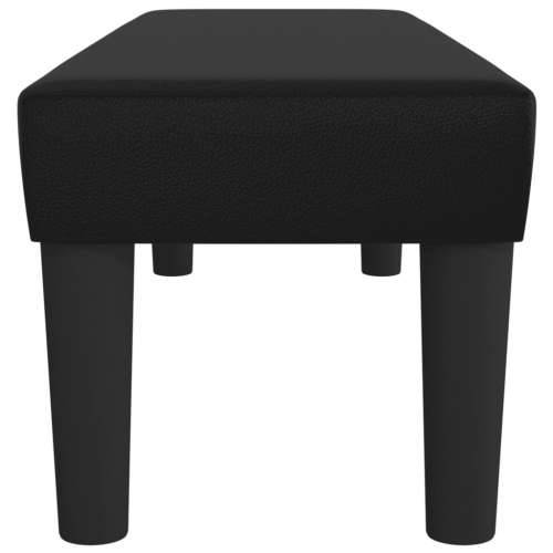 Klupa crna 100x30x30 cm od umjetne kože - Crna 100 x 30 x 30 cm Cijena