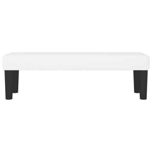 Klupa bijeli 100x30x30 cm od umjetne kože - Bijela 100 x 30 x 30 cm Cijena